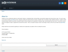Tablet Screenshot of hickmanrifles.com